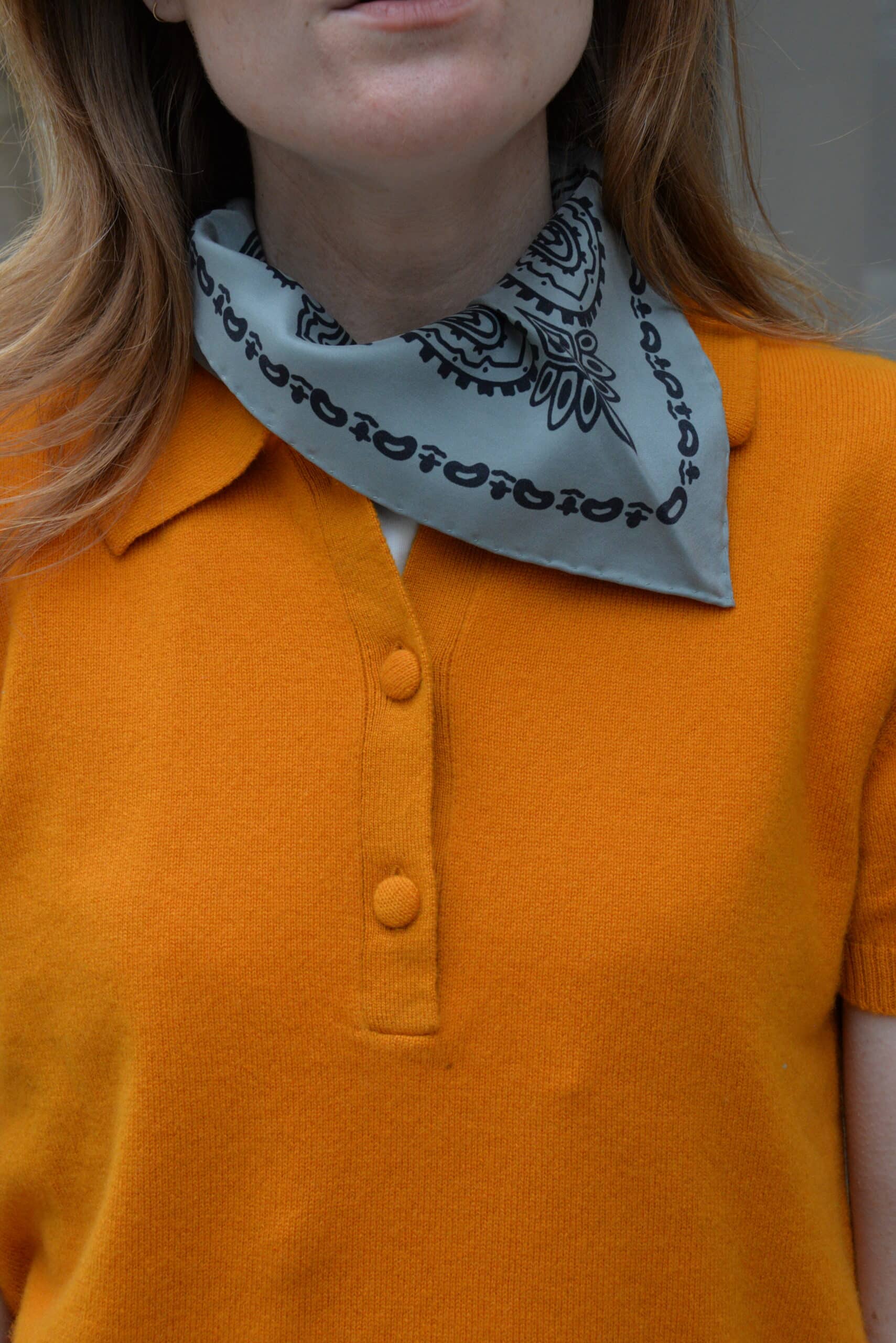 Foulard en Soie Bandana