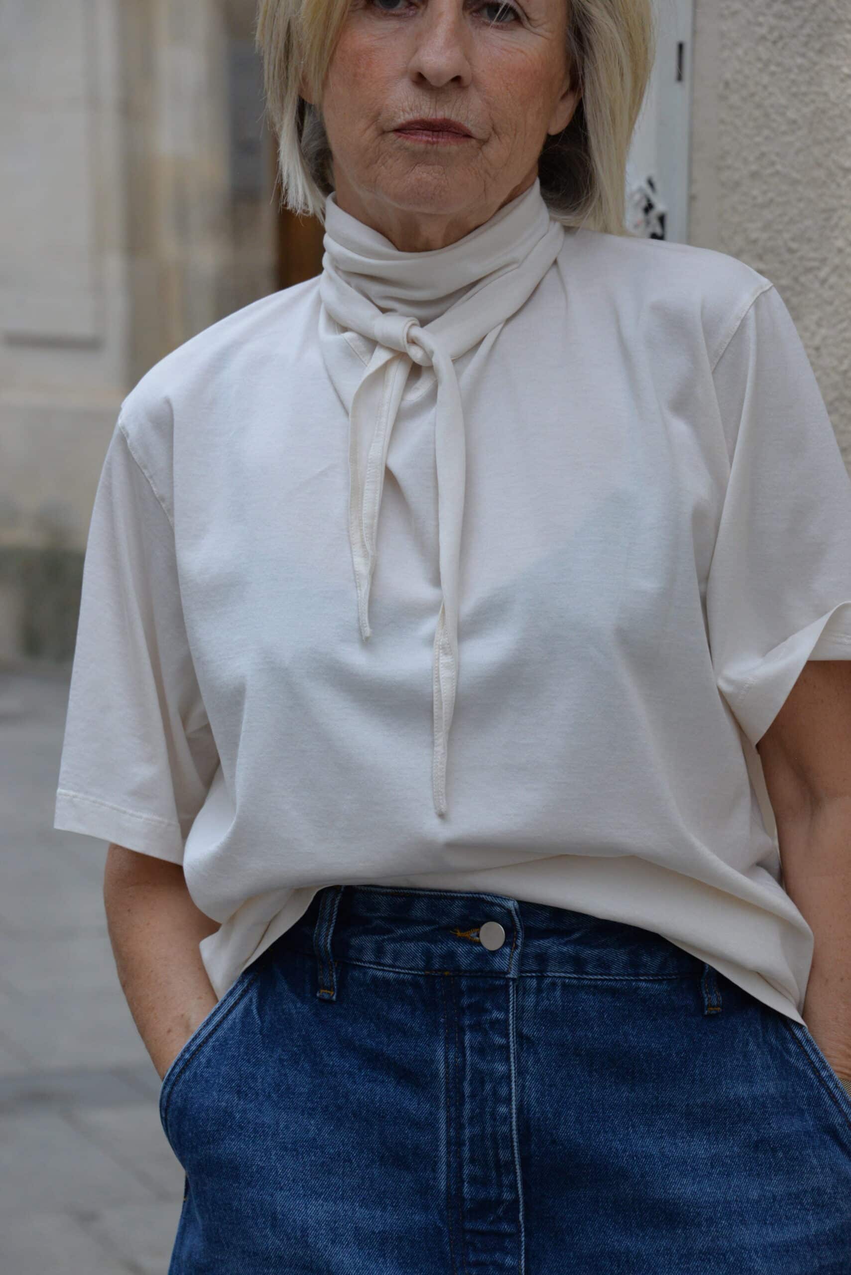T-shirt Foulard