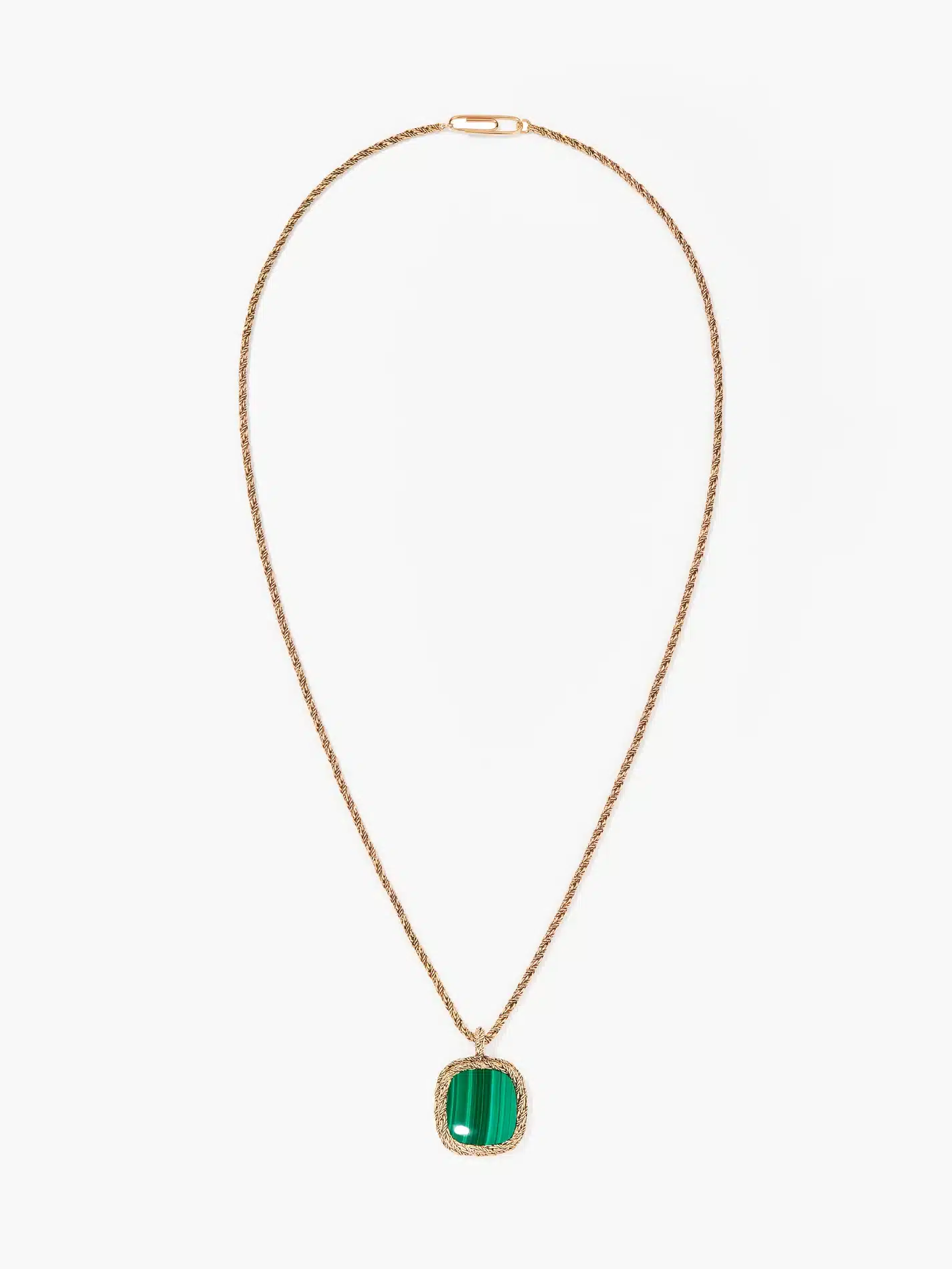 Sautoir Miki Malachite