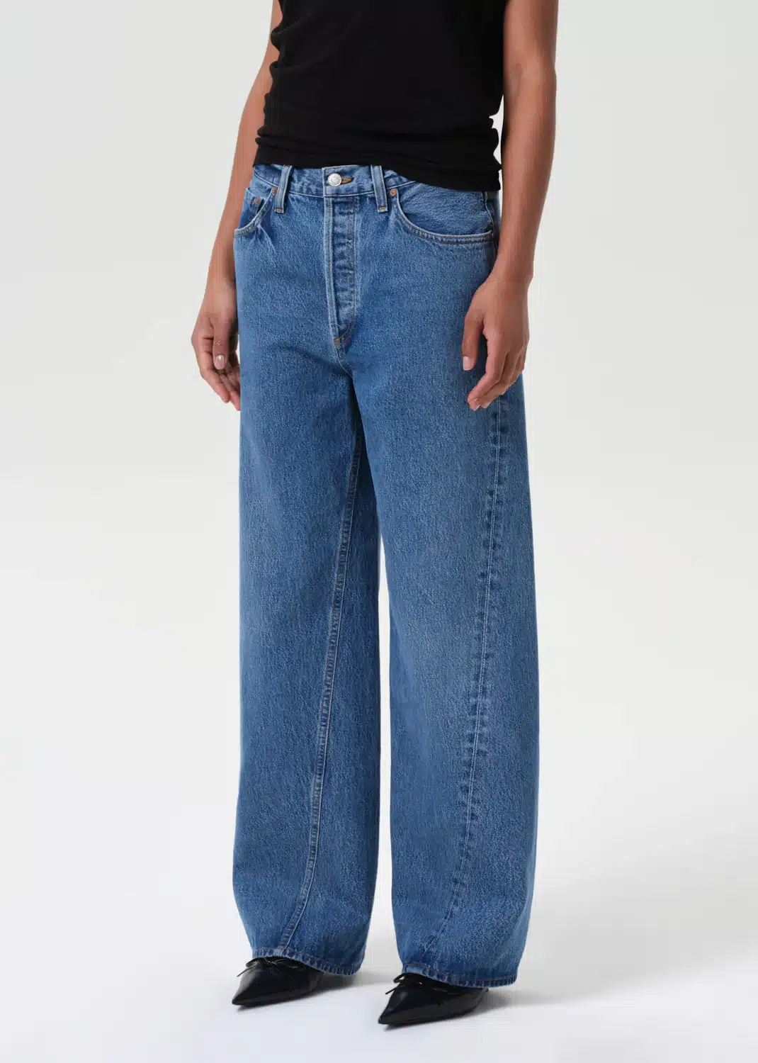Jean Low Slung Baggy Twist