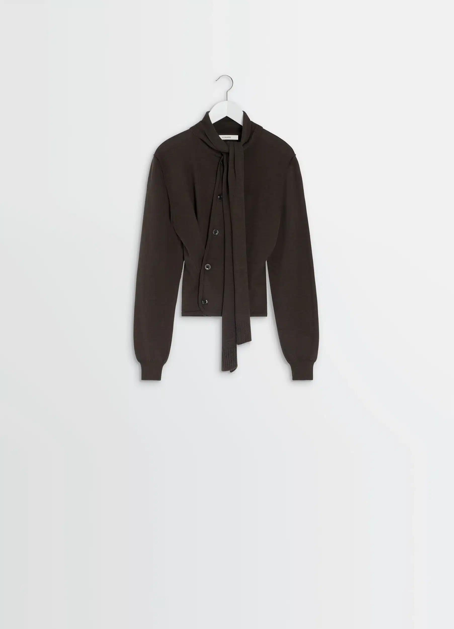 Cardigan Twisted avec Écharpe