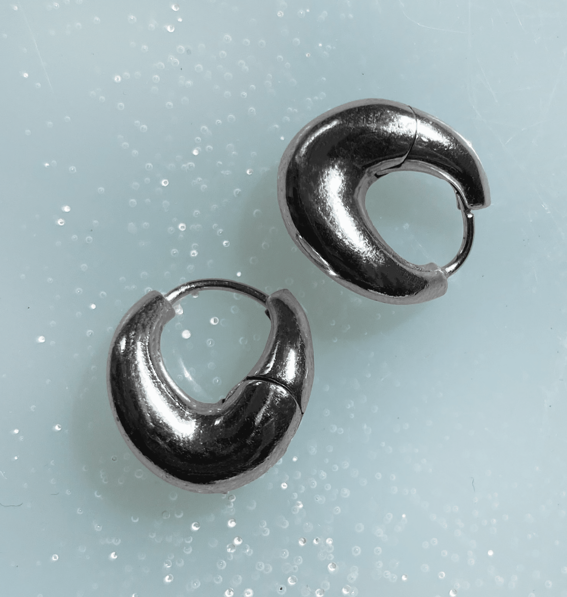 Boucles d’oreille Lips Argent