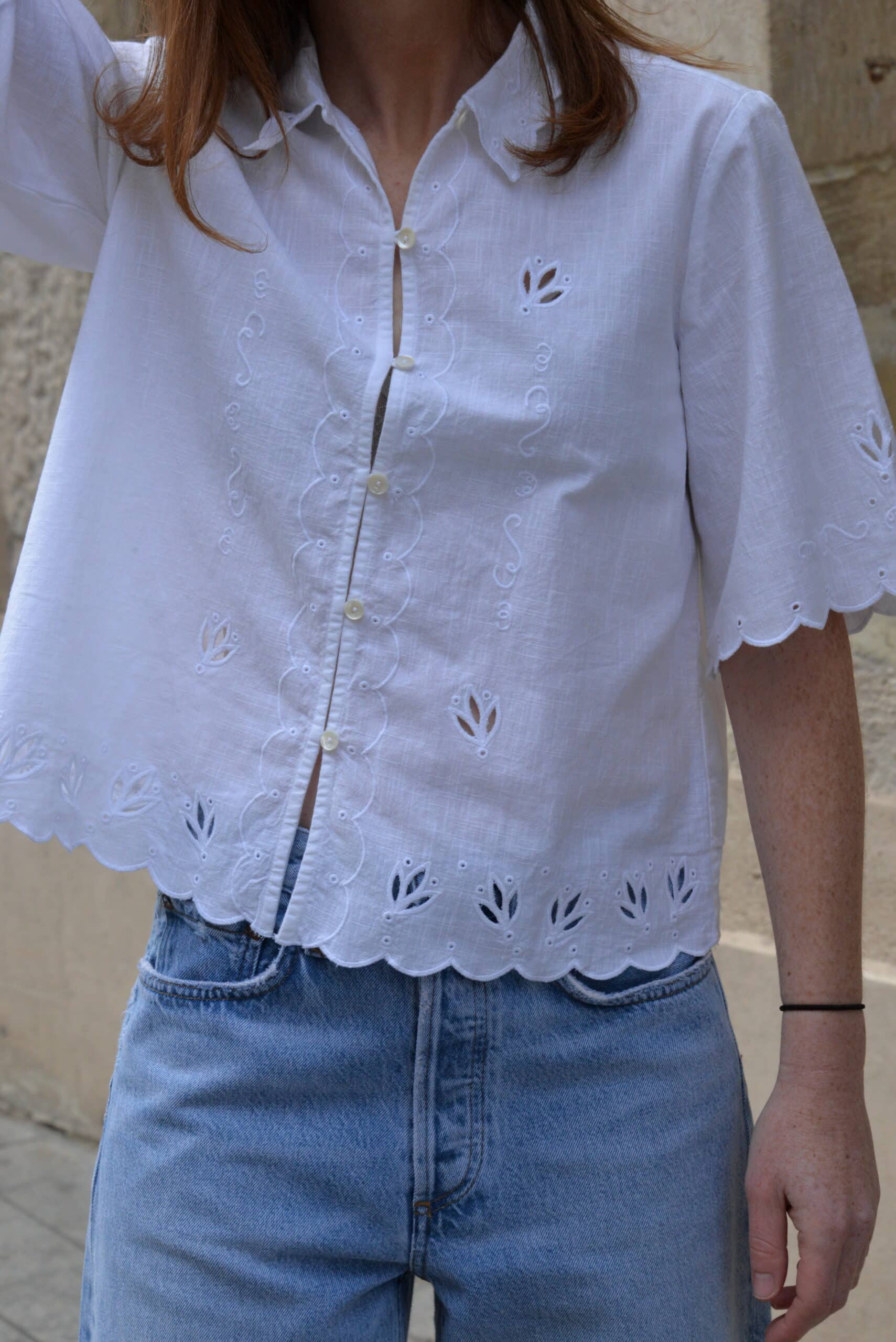 Blouse Fleurie